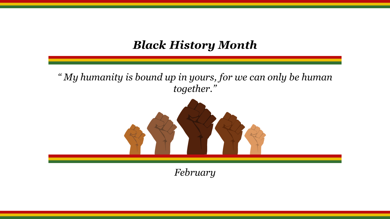 Attractive Black History Month Slides PPT Presentation